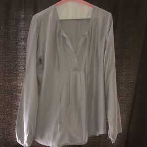White House Black Market silk blouse
